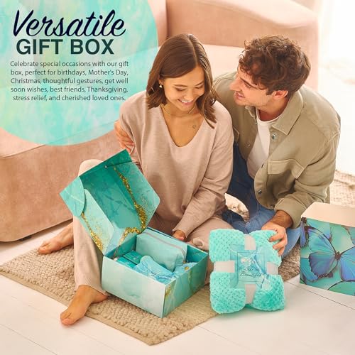 11 Pcs Spa Gift Basket for Women – Luxury Bath Set with Shower Steamers, Water Tumbler, Fuzzy Socks & More – Relaxing Pamper Kit for Birthday, Mother’s Day, Christmas & Self Care Gifts