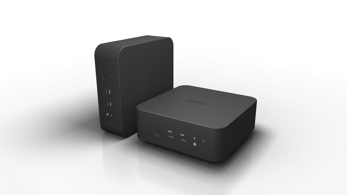 Reatan A9 Mini Gaming PC AMD Ryzen 9 7940HS 64GB DDR5 2TB SSD 5600 MHz RAM, Desktop Mini Computers, Radeon 780M Graphics, 2.5Gbps LAN, HDMI 2.1, 8K USB 4.0 Wi-Fi 6E/BT5.3