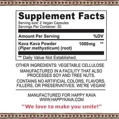 Brand 10% Kavalactone Extract Premium Capsules | Potent Relaxation Supplement, Enhances Happiness, Joy | Maximum Power Formula (120 Capsules)