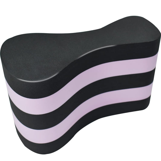 HomDSim Pull Buoy Foam Pull Float Swimming Training Aid for Kids Swimming Training Equipment Training Fins Adult Swimming Board (Black Pink)