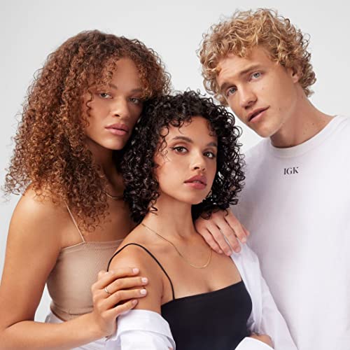 IGK GOOD SPIN Flexible Curl Defining Gelee | Hydrating + Frizz Control + Hold | Vegan + Cruelty Free | 4.75 Oz