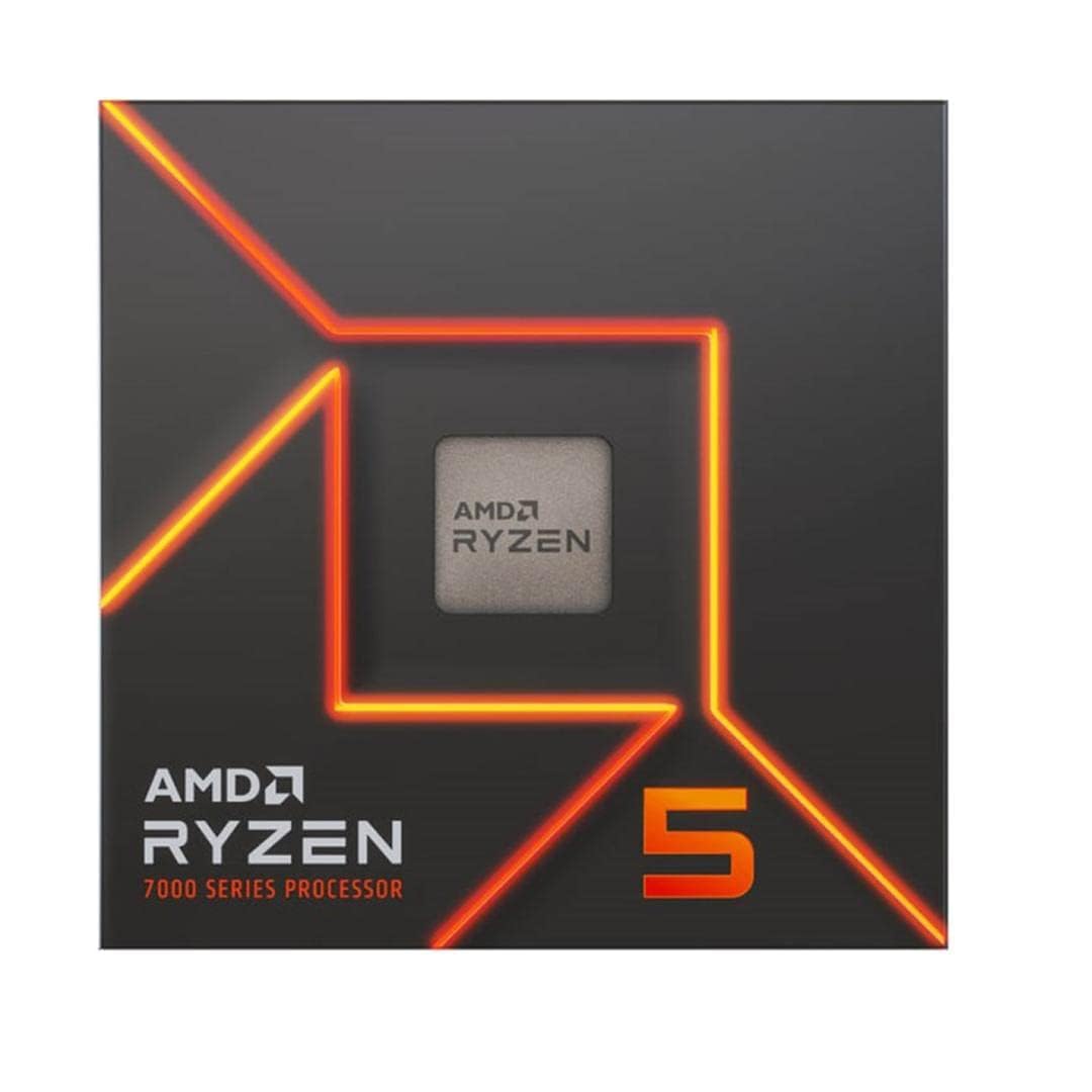 AMD Ryzen 5 7600 6-Core, 12-Thread Unlocked Desktop Processor
