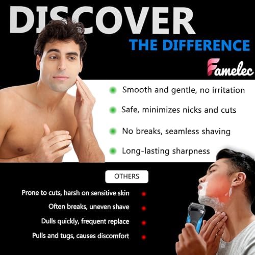 3 Pack For Manscaped Replacement Blades 2.0 3.0 4.0, Compatible with Manscaped Blade Replacement Lawnmower 3.0 Replacement Blades, For Manscape 4.0 Lawn Mower, Fit For Manscape Replacement Blades