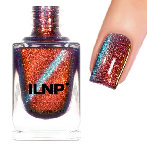 ILNP Hypnosis - Orange to Teal Magnetic Shimmer Nail Polish - Vegan, Cruelty Free, Non Toxic