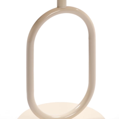 2pcs Lantern-shaped Metal End Table, Small Round Side Table 21.3'' Height Accent Pedestal Table for Living Room