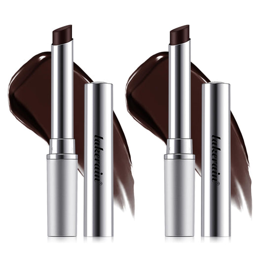 BAISEN DIARY 2PCS Honey Lipstick Tinted Lip Balm - Sheer Hydrating Lipstick for All Skin Tones - Moisturizing Lip Color, Nourishing Lip Balm with a Hint of Natural Black Cherry Tint