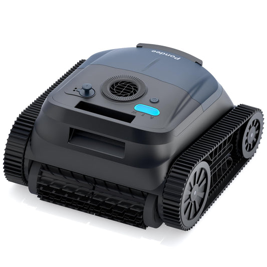 Pondee X5 Cordless Robotic Pool Cleaner, Smart Navigation, 180Mins Runtime, Floor & Wall & Waterline Cleaning, 4 Cleaning Modes, Smart Return, Pool Vacuum for Inground Pools up to 3,229 sq.ft