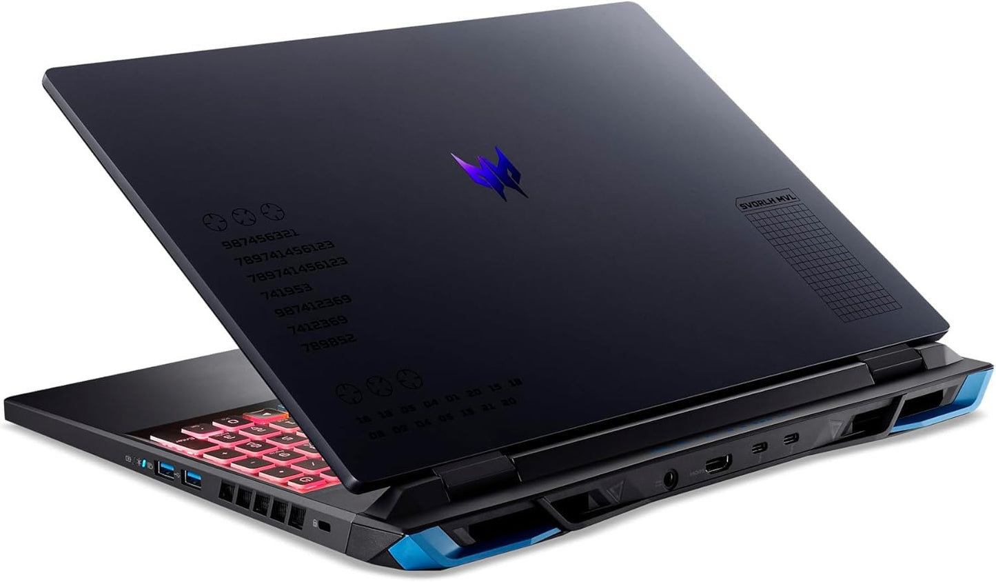 acer Predator Helios Neo 16 Gaming Laptop | 16" WUXGA IPS 165Hz 100% sRGB | Intel 14-Core i7-13650HX | 32GB DDR5 4TB SSD | GeForce RTX 4060 8GB | RGB Backlit Killer AX1650 Win11Pro w/DLCA Accessory