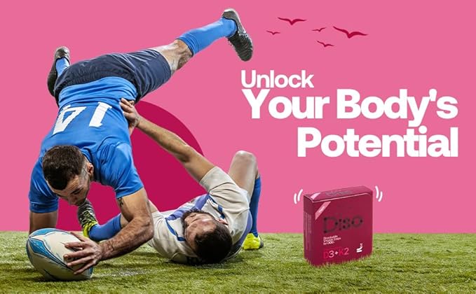 DISO - D3+K2 - Dissolvable Supplement Oral Strips, Wild Raspberry Flavor, Vegan, Sugar Free, Maximum Absorption, Gluten Free, Individually Wrapped, for Healthy Bones and Teeth, 30 Count