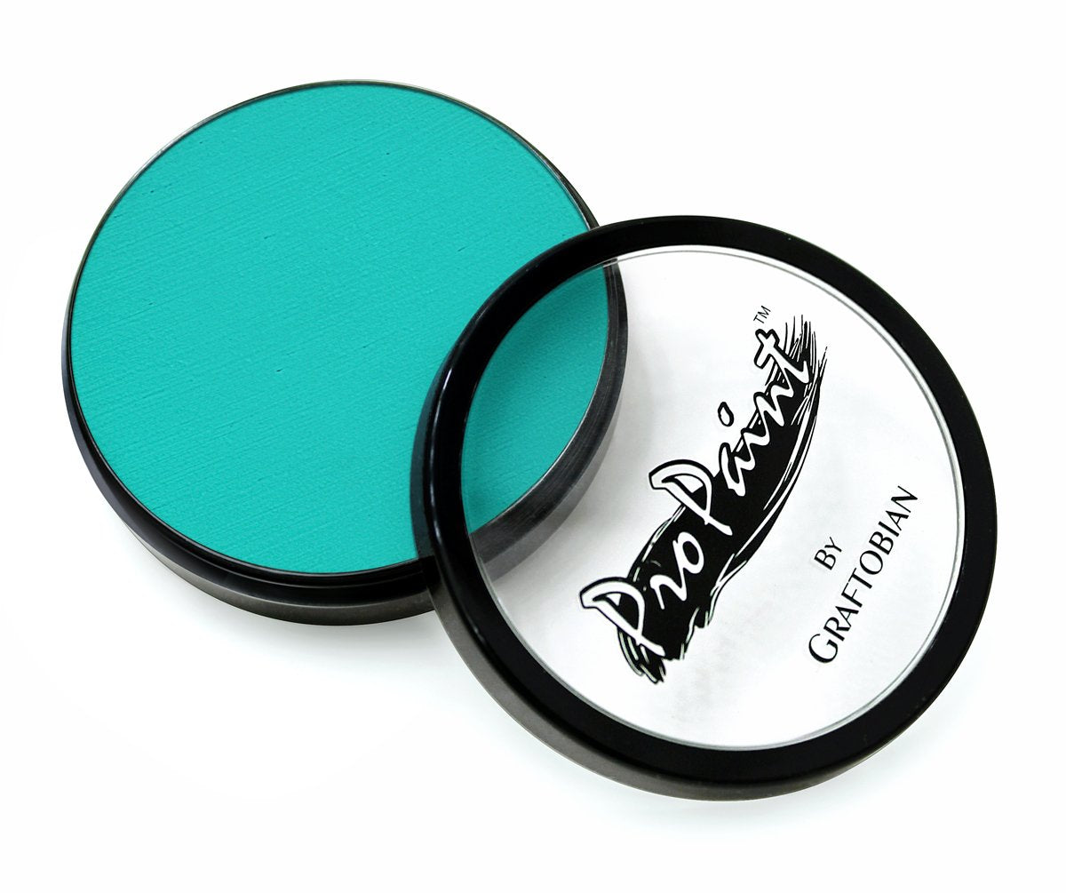 Graftobian Makeup ProPaint Face & Body Paint - Aztec Turquoise 30ml - Halloween Makeup - Costume Makeup for Adults - Body Paints for Adults - Face Paint Makeup - Skin Paint - Makeup Paint