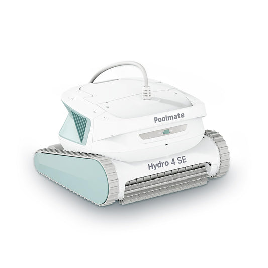 Automatic Robotic Pool Vacuum Cleaner, Wall Climbing/Waterline Scrubbing, Top Load Large Filter, Ideal for Above/In-Ground Pools up to 40 FT Length, Smart Navigation, Ultra Cleaning Modes, Dual Inlet