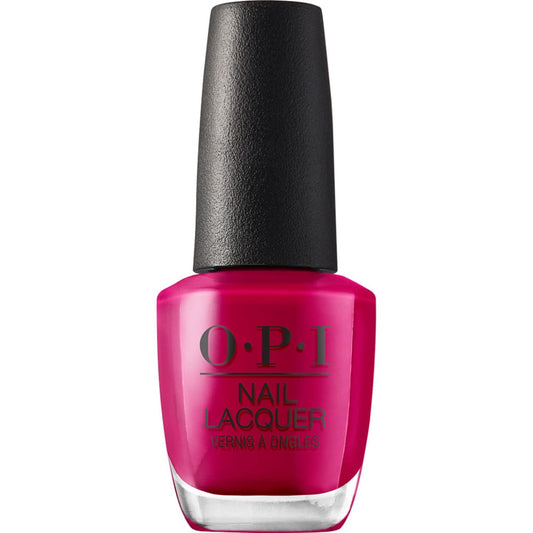 OPI Nail Lacquer Koala Bear-y | Opaque Bright Pink Crème Chip Resistant Nail Polish | Vegan, Fast Drying, Streak Free