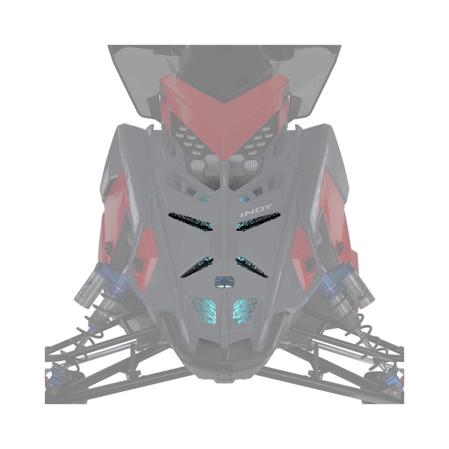 Polaris Snowmobile RGB Grill Insert Accent Lights