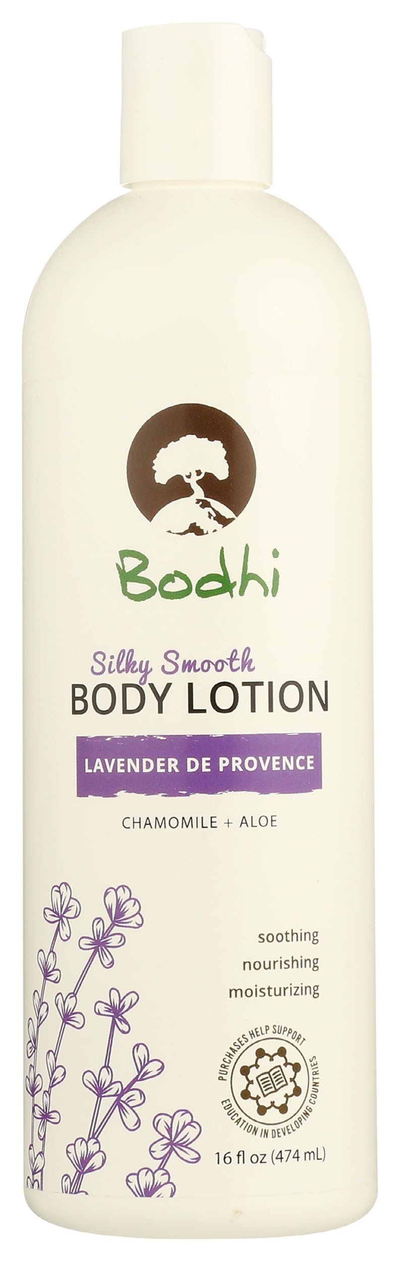 Bodhi Handmade Soap Lavender De Provence Body Lotion, 16 Fz