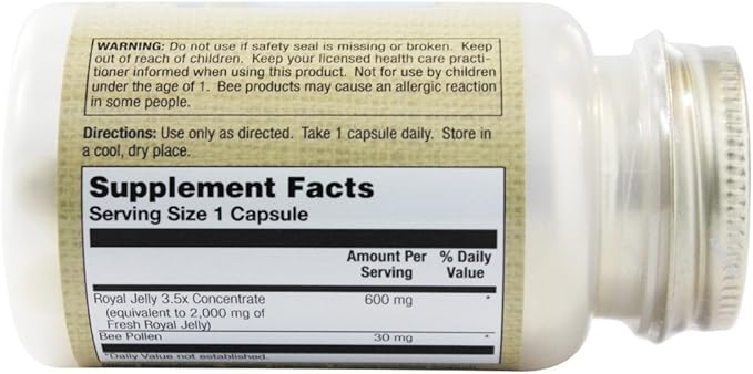 Honey Gardens Premier Royal Jelly, Capsule (Btl-Plastic) 2000mg 30ct