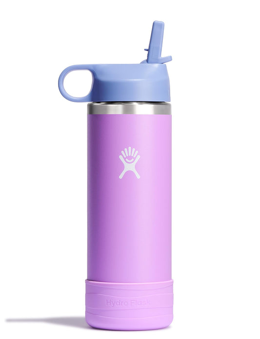 Hydro Flask 18 Oz Kids Wide Mouth Straw Cap And Boot Anemone