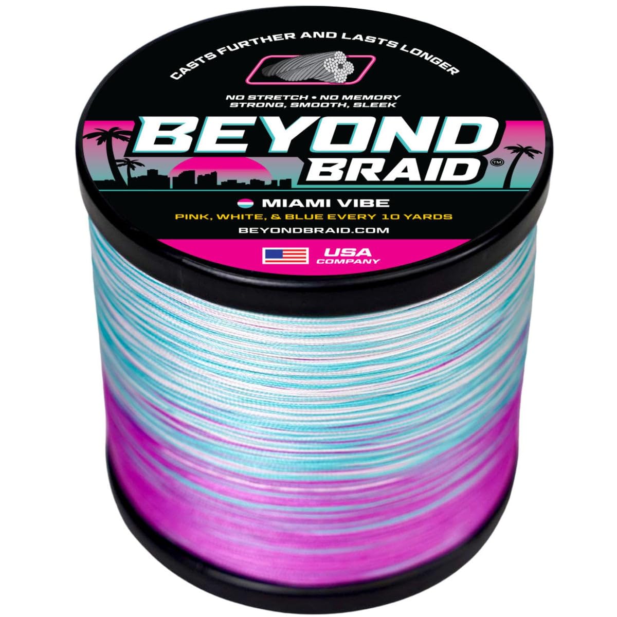 Beyond Braid Miami Vibe 500 Yards 15LB