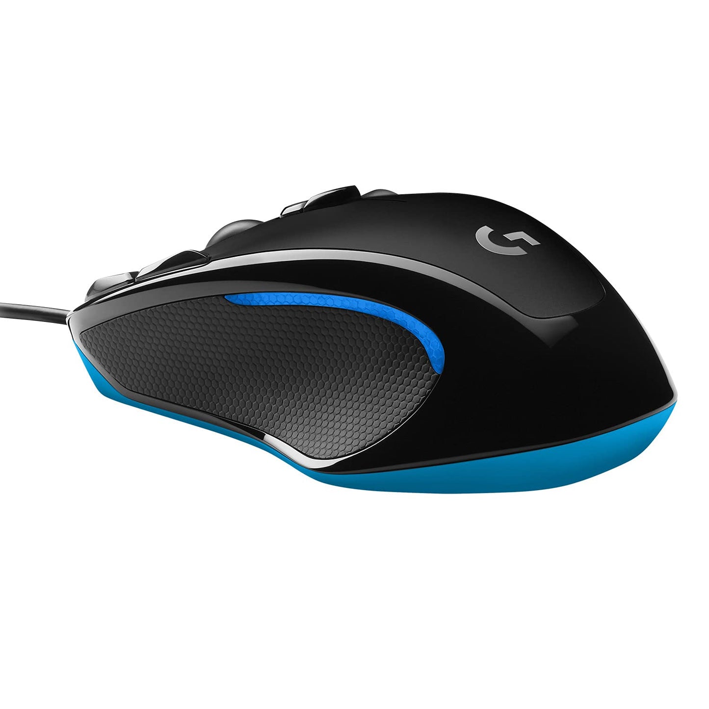 Logitech G300s Wired Gaming Mouse, 2,5K Sensor, 2,500 DPI, RGB, Lightweight, 9 Programmable Controls, On-Board Memory, Compatible with PC/Mac - Black
