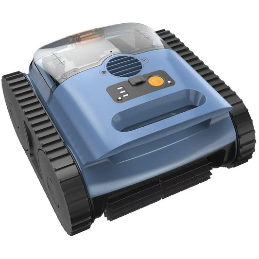 Pool Vacuum for Above Ground Pool & Inground Pools, Smart Navigation Robtic Pool Cleaner with Up to 180 Mins Run time & 2150 Sq.ft, Wall and Waterline Cleaning Vacuum