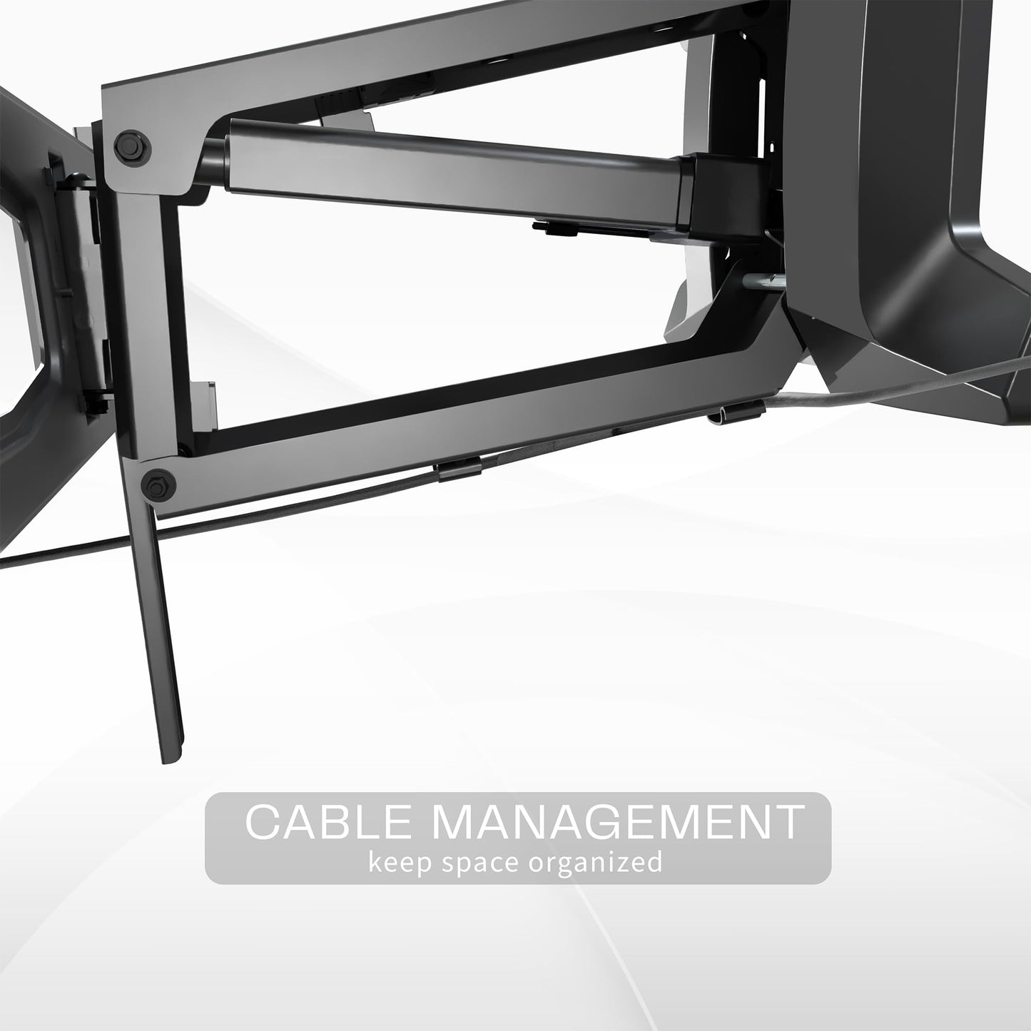 VIVO Motorized Fireplace TV Wall Mount for 37 to 70 inch Screen up to 77 lbs, Height Adjustable Electric Pull Down Mantel Bracket, Black, MOUNT-E-M070R