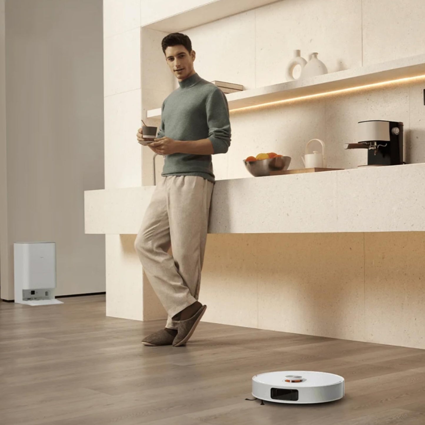 Xiaomi Robot Vacuum X20 Pro Robot Vacuum Cleaner with Wiping Function & All-in-One Station (7000Pa Suction Power; 160 Min Battery Life; Auto; Self-Cleaning, Emptying, Drying & Water Refill; App/Contr