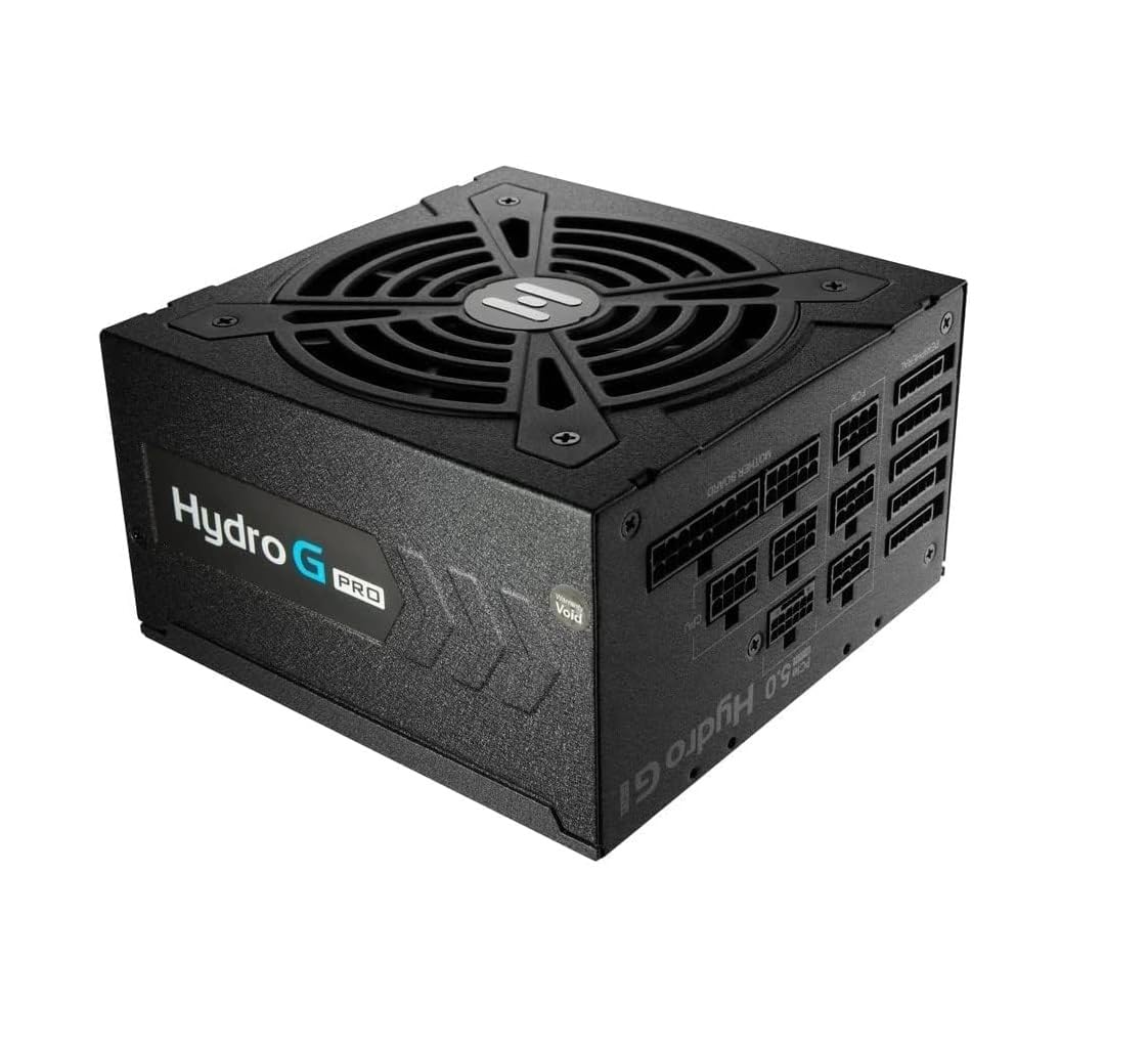 FSP Hydro G PRO 850W Power Supply, 80 Plus Gold, ATX 3.0/PCIe 5(12V-2X6), Full Modular (HG2-850-G5T)
