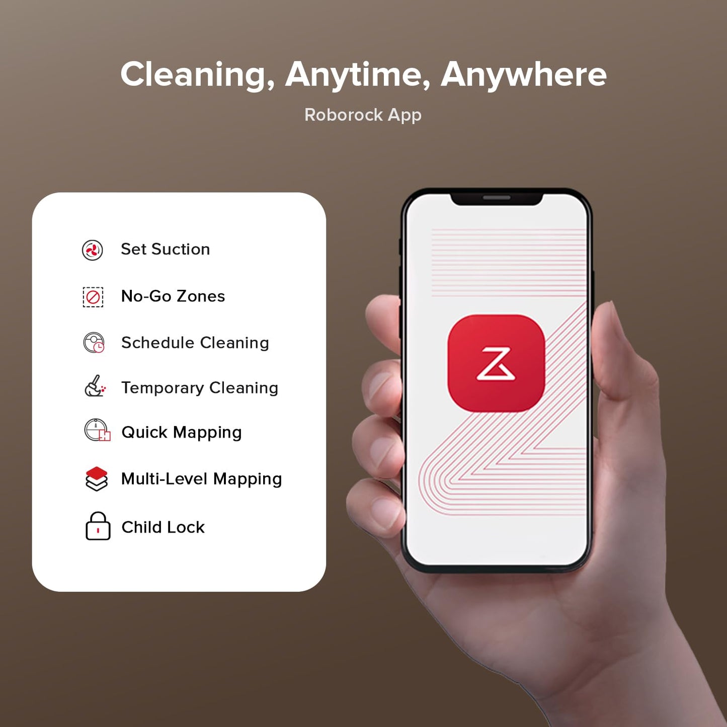 roborock Q10 X5+ Robot Vacuum and Mop, Self-Emptying, Hands-Free Cleaning for up to 7 Weeks, 10,000Pa Suction, Obstacle Avoidance, LiDAR Navigation, No-Go Zones, Black