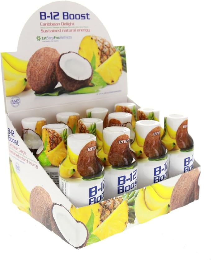 High Performance Fitness B-12 Boost, 12-2oz Bottles