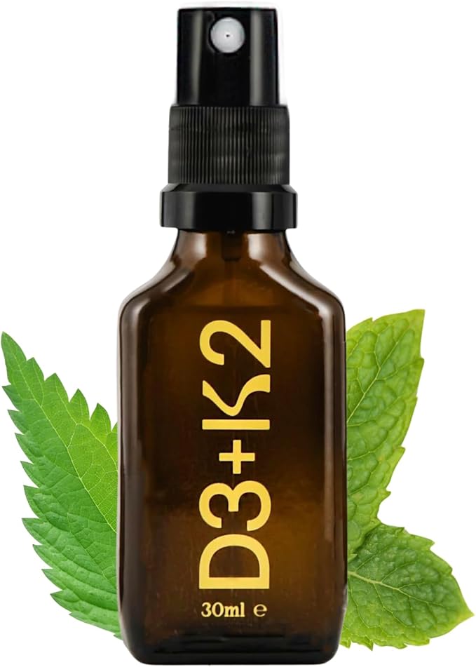 High Strength Liquid Curcumin Oil from Turmeric (Cola 3.2 Fl Oz) and Vitamin D3 K2 Oral Spray (Peppermint 1 Fl Oz) Bundle