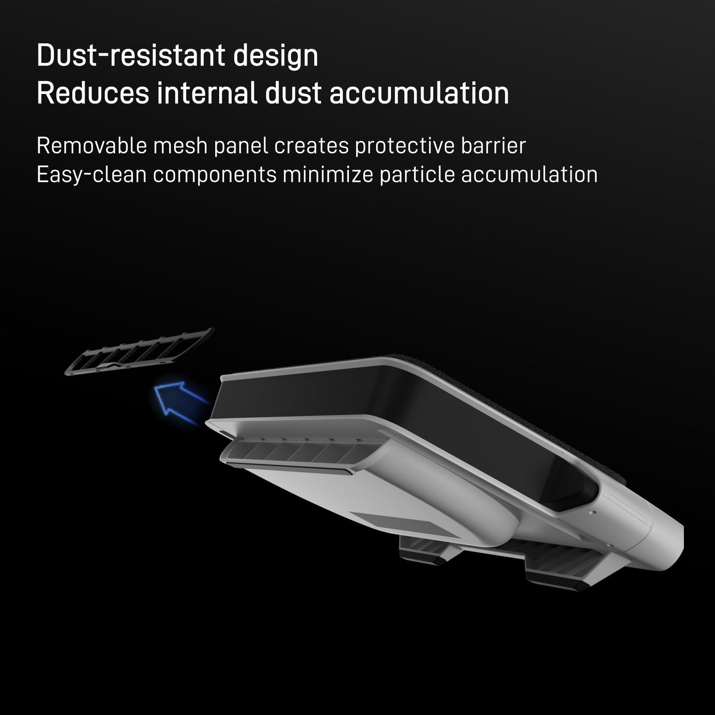 Flydigi BS2 Pro Laptop Cooling Pad RGB for 15.6-21 Inch, Wind-Pressure Closed-Loop Turbo-Fan with MAX 4000RPM, Triple Noise Reduction, Intelligent Temperature Control,4 Height Stands