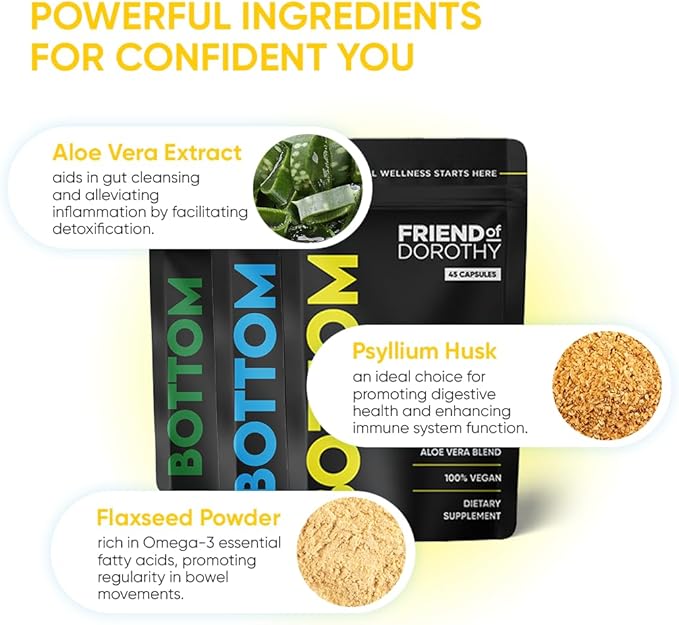 Bottom 45 and Raspberry Cum Gummies Bundle - Enhance Your Experience with Natural Supplements - 2 Months Supply