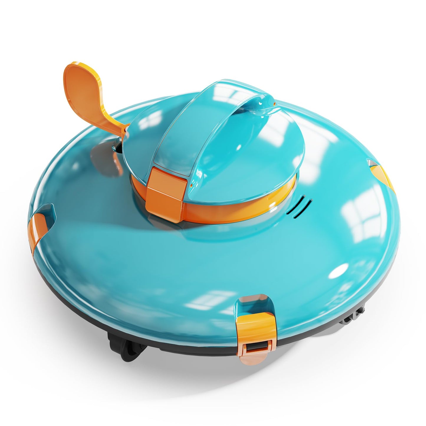 LVKE L1 Cordless Robotic Pool Cleaner, Ideal for Above Ground Flat Pools up to 38 Feet, Green
