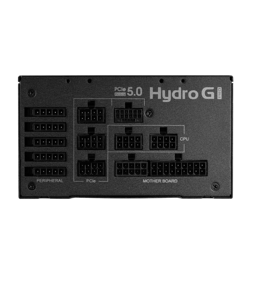 FSP Hydro G PRO 850W Power Supply, 80 Plus Gold, ATX 3.0/PCIe 5(12V-2X6), Full Modular (HG2-850-G5T)