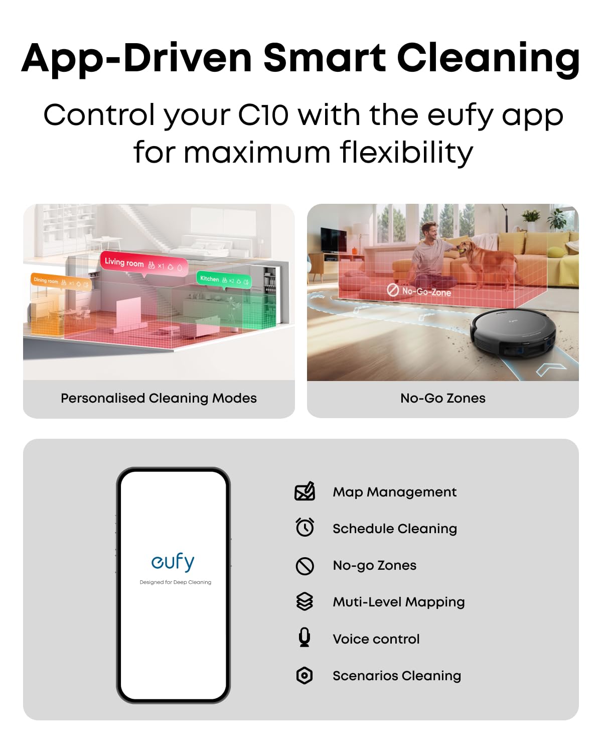 eufy C10+Rolling Brush
