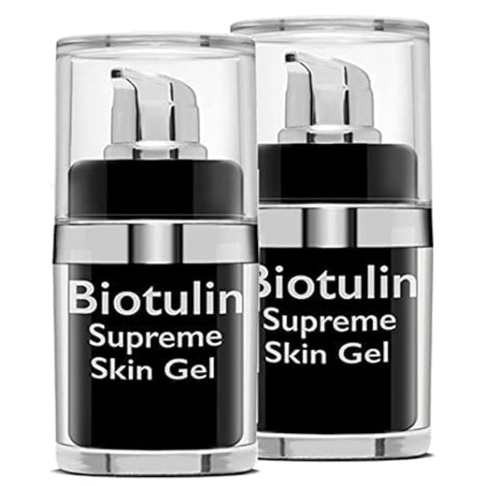 Biotulin - Supreme Skin Gel [2-Pack] I Facial Lotion I Hyaluronic Acid Serum For Face I Reduces Wrinkles I Skin Care Product I A