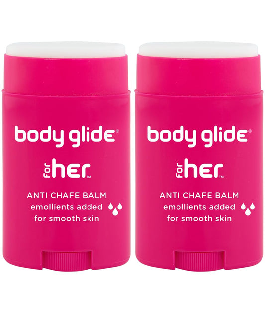 Body Glide For Her Anti Chafe Balm | Chafing stick with added emollients | Great for dry, sensitive skin and/or sensitive areas
