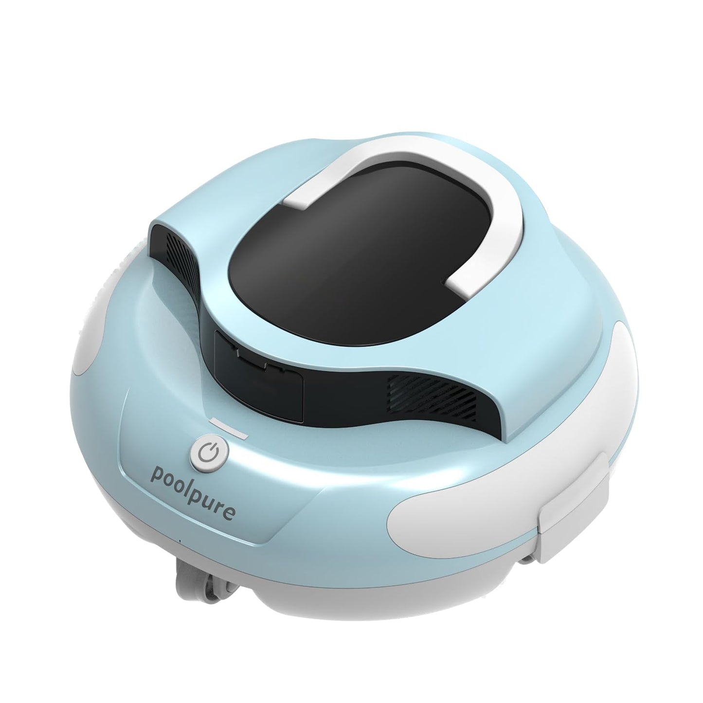 AquaGuard SE III Cord-Free Robotic Pool Cleaner with Dual 30w Motors, Self-Parking, Ideal for Pools Up to 40 Feet, 100-Minute Runtime, Pool Vacuum Robot, 2025 Upgrade (White Blue)