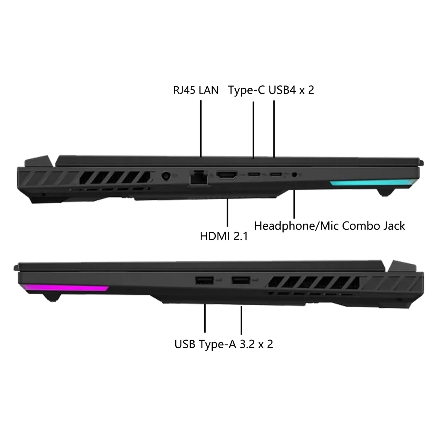 ASUS ROG Strix G18 G814 Gaming Laptop | 18" 2.5k (2560x1600) 240Hz (100% DCI-P3) | AMD 16-core Ryzen 9 9955HX (>i9-14900HX) | 64GB DDR5 2TB SSD | GeForce RTX 5070 | RGB Backlit Win11 w/DLCA Accessory