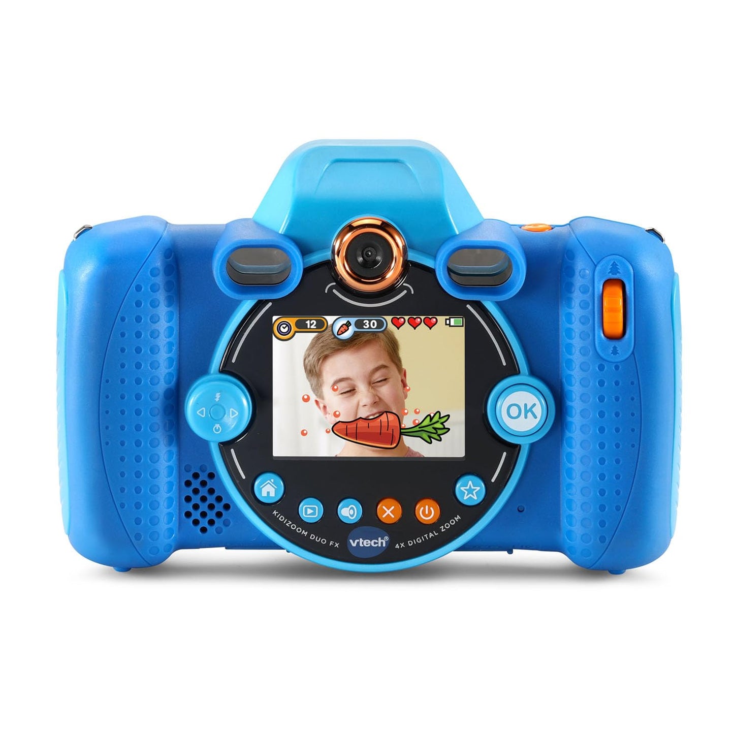 VTech KidiZoom Duo Camera FX Kids Digital Dual Cameras, Blue