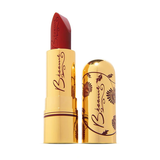 BESAME Fairest Red Lipstick 1937 Movie Princess-Replica Vintage Shade, Subdued Cool, Rich Apple Red Long-Lasting Lip Color, With Moisturizing Vitamin E, Satin Finish, Blot for Lip Stain