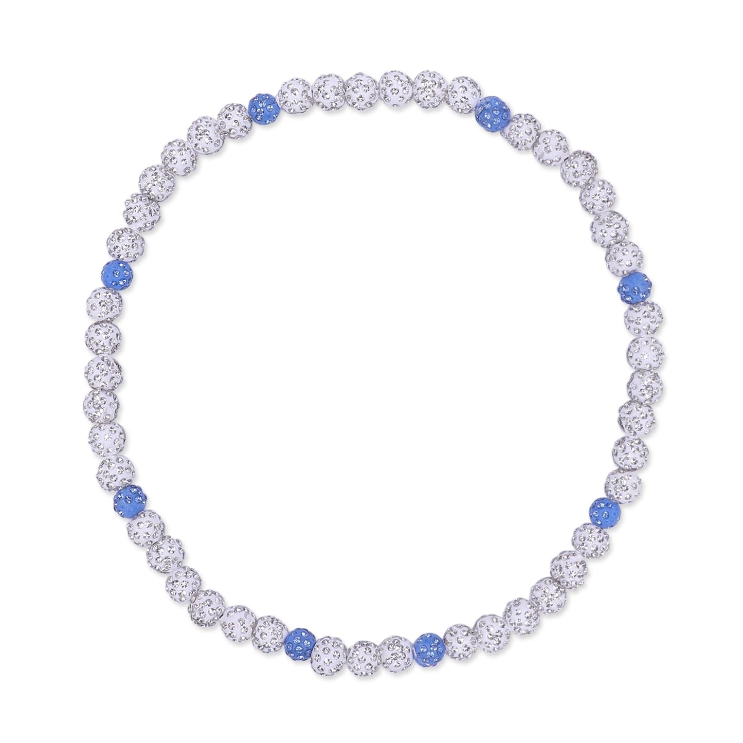 Bosiano Baseball Bead Necklace for Boys Sports Fans, Bling Baseball Drip Necklace Athlete Inspired Jewelry for Boys Gifts, Ice Collection Necklace Baseball with Rhinestone Clay Beads Baseball Necklace