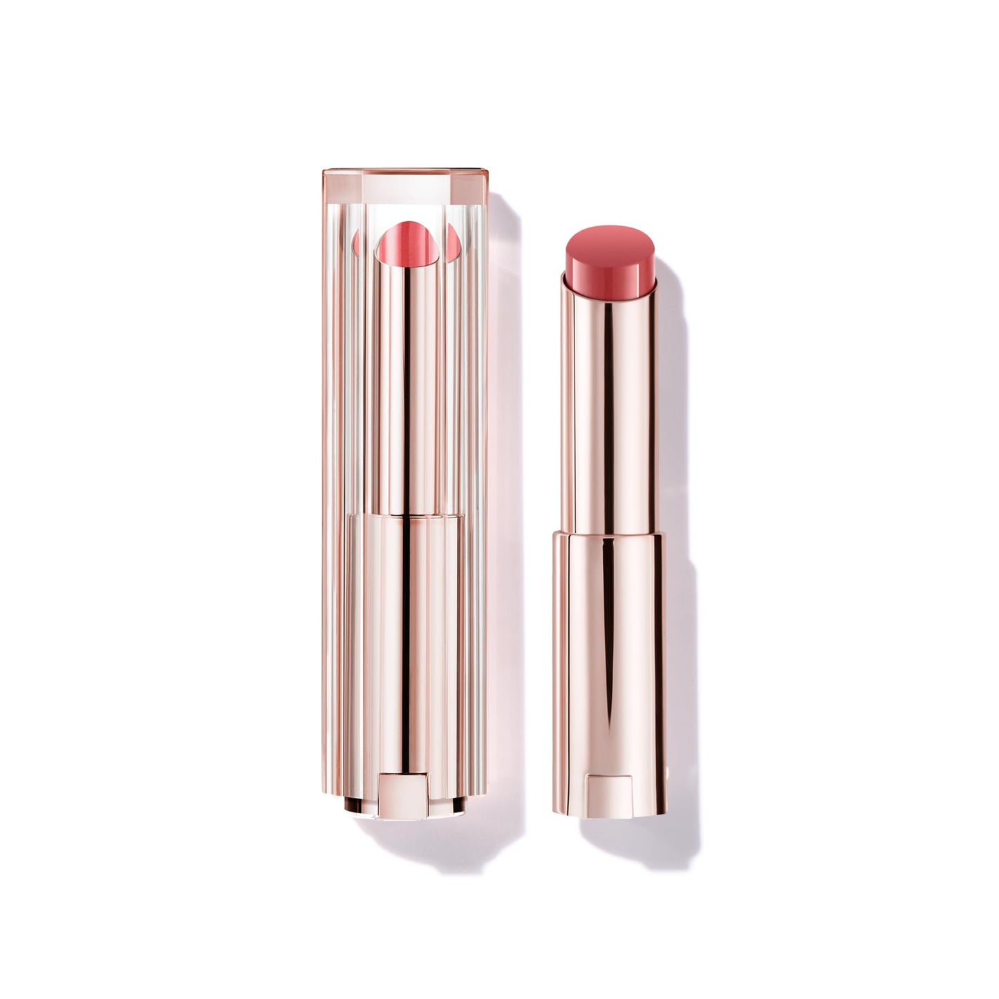 Lancôme Lip Idôle Squalane - 12 Butterglow Hydrating Lip Balm - Instant Shine & Lasting Hydration - 36 NUDE NOW (Cool Pinky Nude)