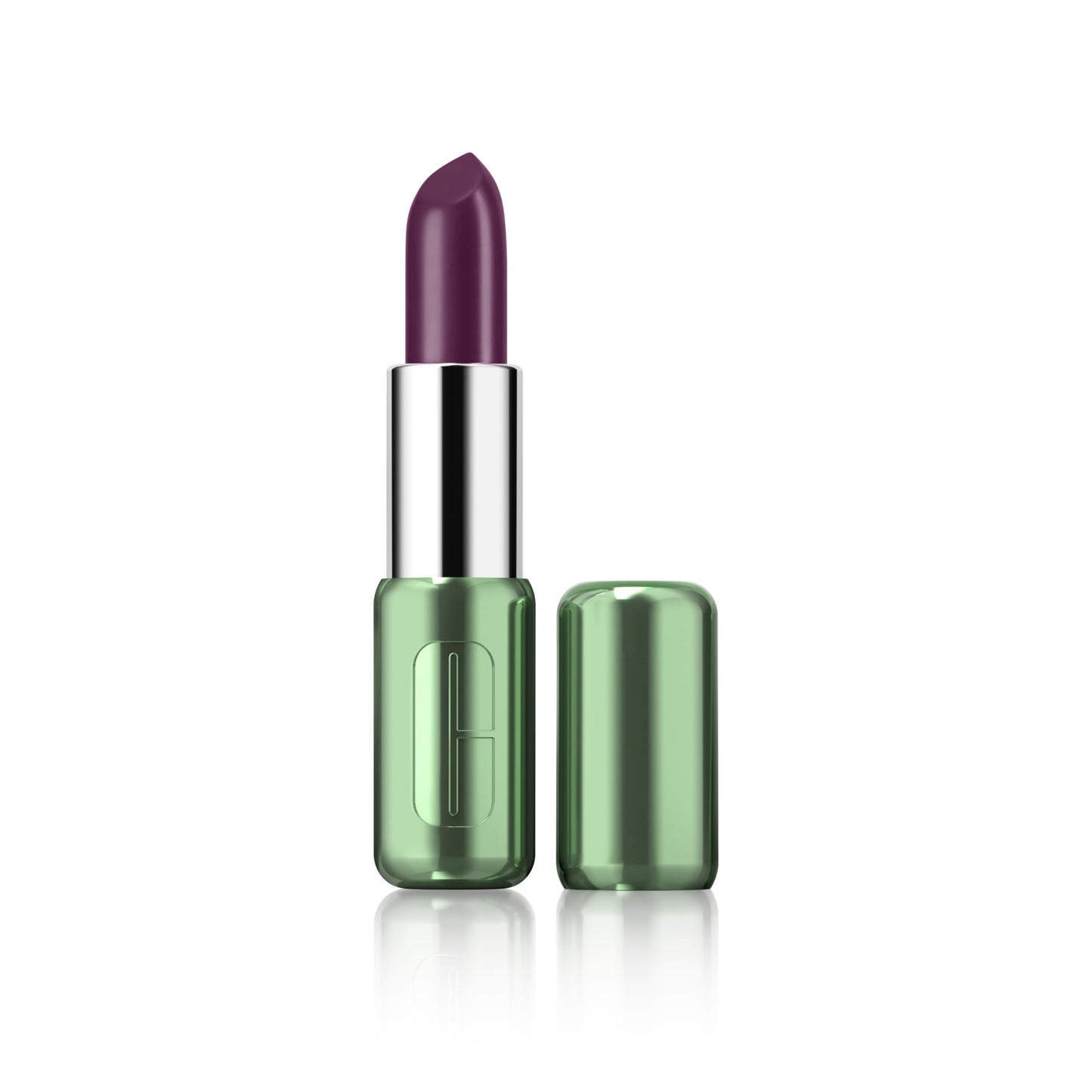 Clinique Pop Longwear Lipstick | Long Lasting, Satin, Matte + Shine, Blackberry Pop, 1 Count