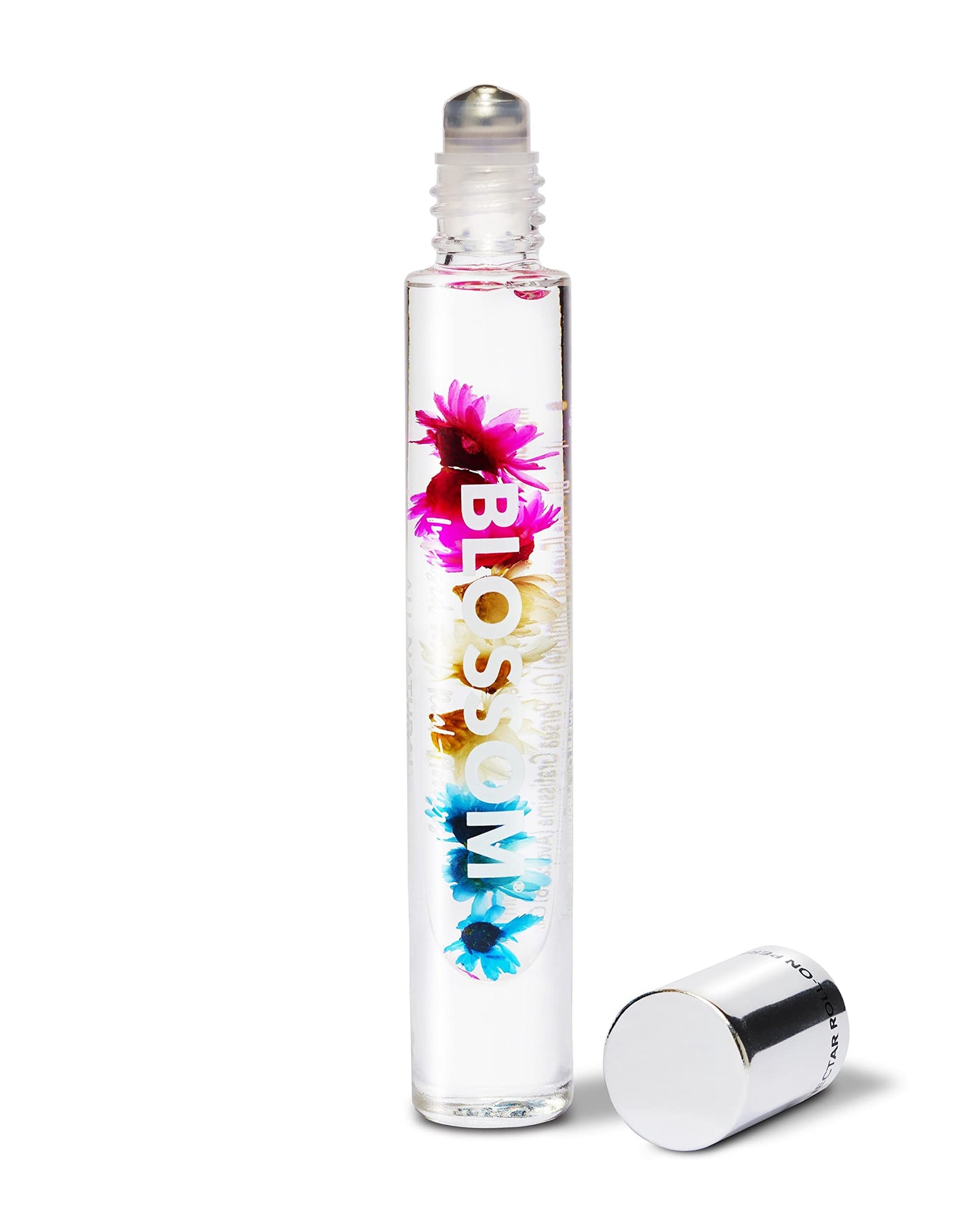 Blossom Roll On Rollerball Perfume Oil, Natural Ingredients, Essential Oils, Infused With Real Flowers, Made In Usa, 0.20 Fl. Oz