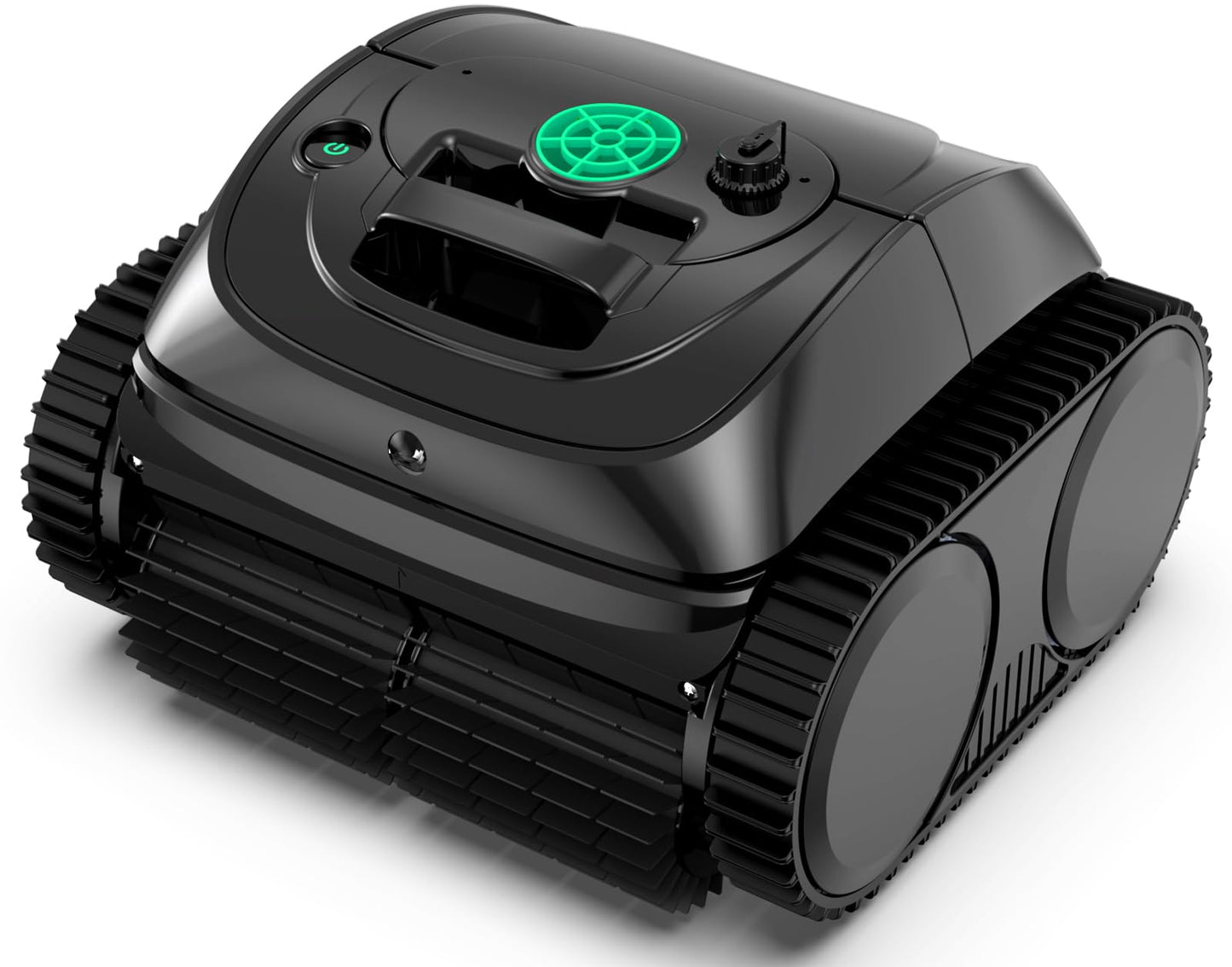 WYBOT C1 Robotic Pool Vacuum for Inground Pools, 150min Runtime Cordless Pool Cleaner up to 1,614Sq.ft, Wall & Waterline Cleaning, 4-in-1 Smart Navigation, App Support