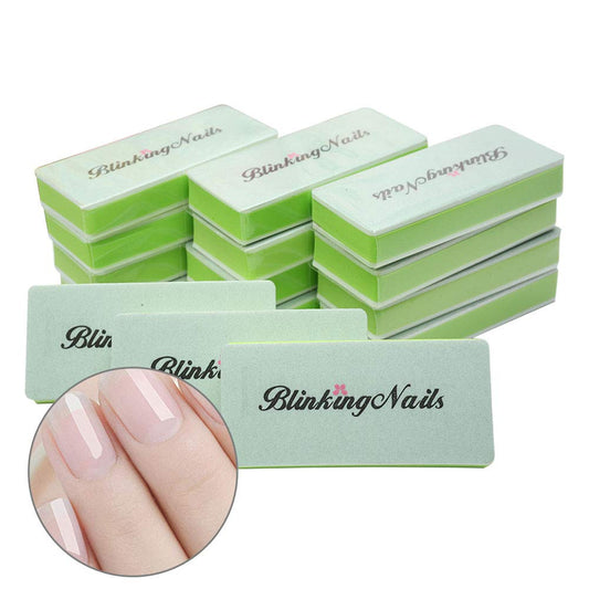 Blinkingnails Nail Buffer File With Double Sides Professional Nail Polishing Block 1000/4000 Grit Shiner Manicure Nail Art Tools