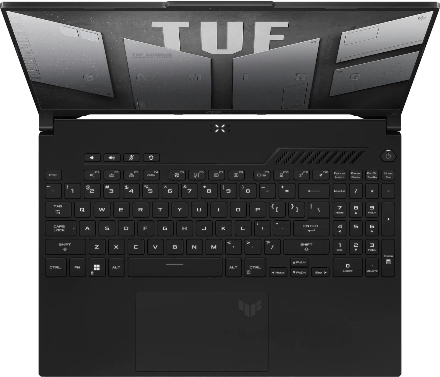 ASUS TUF A16 Gaming Laptop with Lifetime MS Office Pro, AMD Ryzen 7 7735 HS (Up to 4.75 GHz), Radeon RX7700S, 16" FHD 165 Hz, 64 GB DDR5, 1 TB SSD, RGB Backlit KB, Wi-Fi 6, Win 11 Pro, w/Accessories