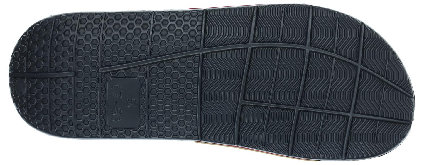 FOCO Men's NCAA Big Logo Raised Slide, Auburn Tigers, Large