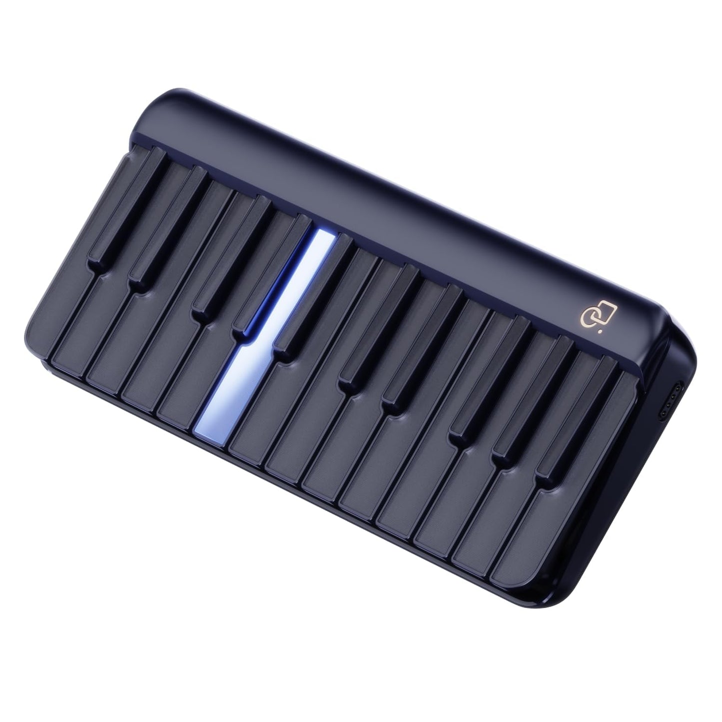 PopuPiano 24‑Key Expandable Smart Portable Modular Keyboard Extension Accessory (Requires Base Kit) RGB LED Keys One‑Man Band Mode MIDI & Bluetooth LE Compatible AI Composition 100+ Instrument Voices