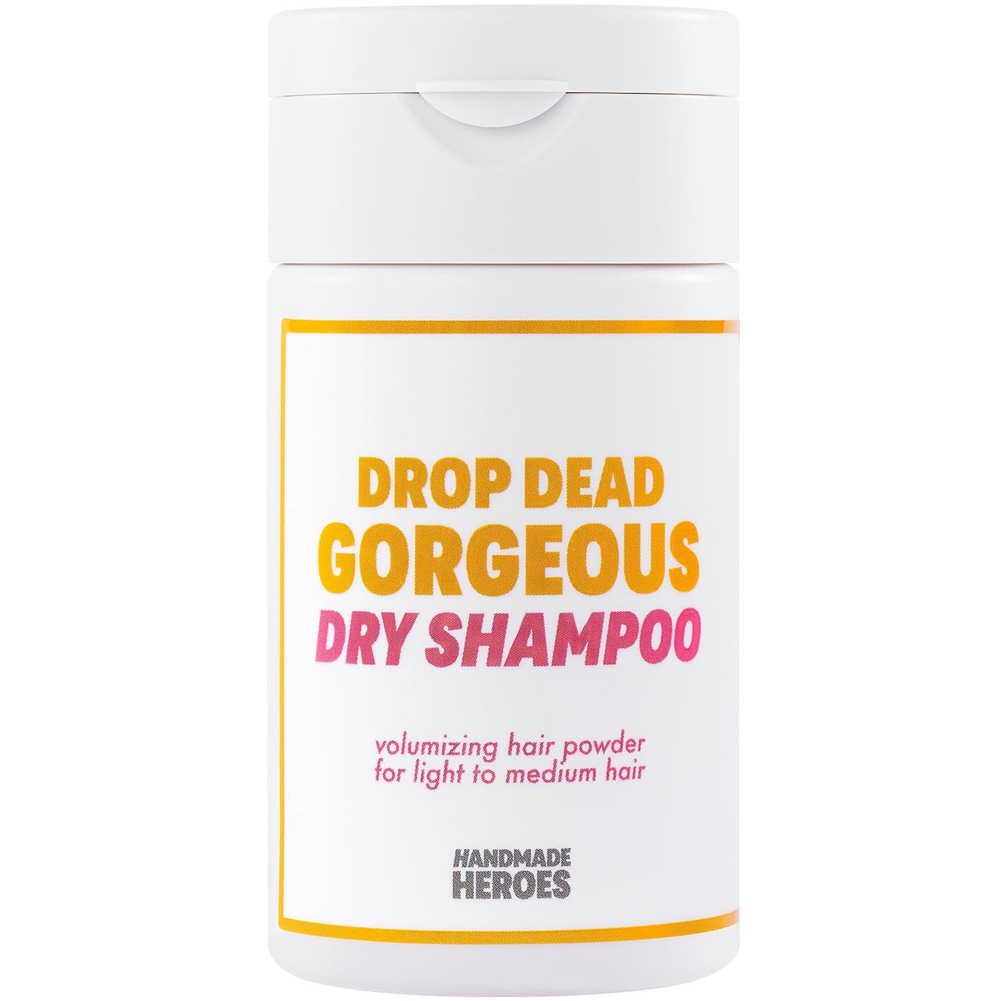 Handmade Heroes Non Aerosol Dry Shampoo Volume Powder | 1.8oz | 100% Natural & Vegan | For Light Hair & Blonde Hair